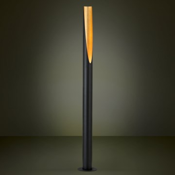 Eglo - LED Grīdas stāvlampa 1xGU10/4,7W/230V melna/zelta