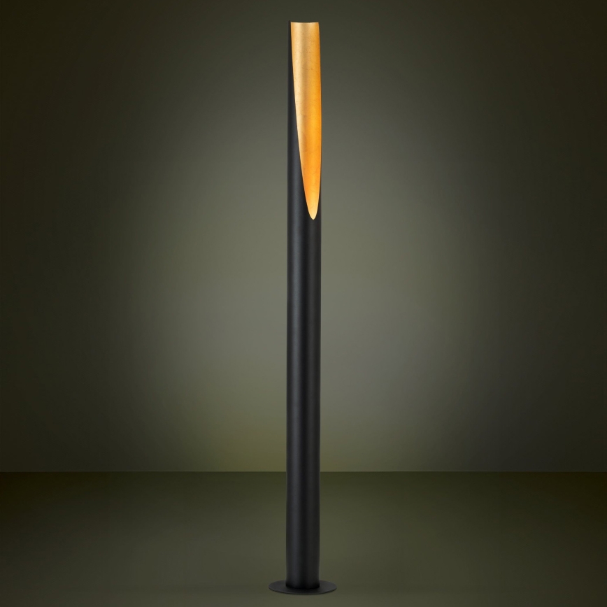 Eglo - LED Grīdas stāvlampa 1xGU10/4,7W/230V melna/zelta