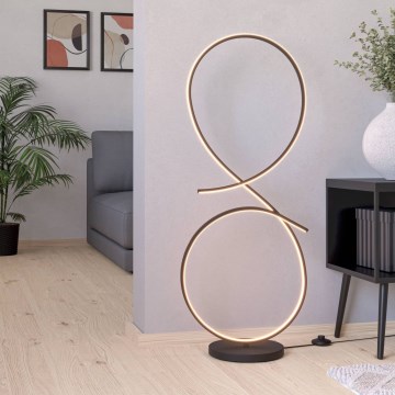 Eglo - LED Grīdas stāvlampa LED/20W/230V 3000K melna