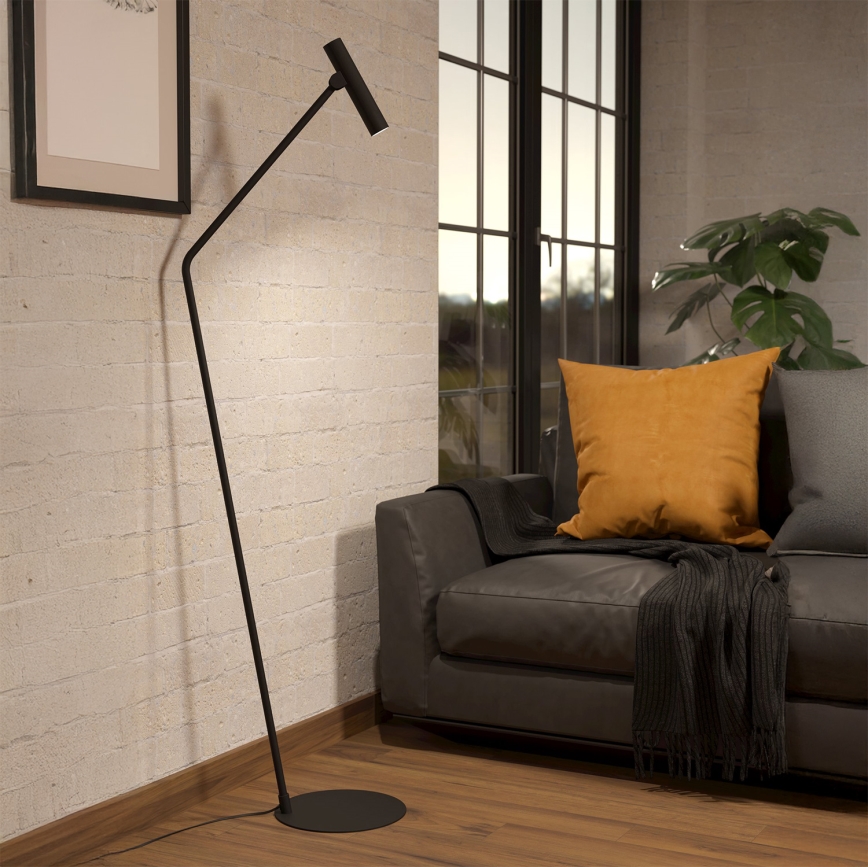 Eglo - LED Grīdas stāvlampa LED/5W/230V 3000K melna