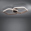 Eglo - LED griestu gaismeklis ar regulējamu spilgtumu LED/20W/230V 2200-6500K misiņš + tālvadība