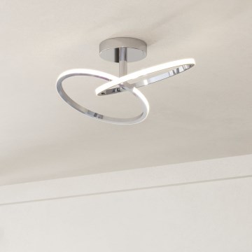 Eglo - LED griestu gaismeklis LED/12W/230V 2700/4000/6500K spīdīgs hroms