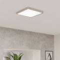 Eglo - LED griestu gaismeklis LED/13W/230V 2700/4000/6500K 29x29 cm matēts hroms