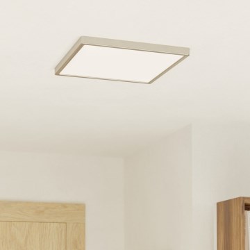 Eglo - LED griestu gaismeklis LED/17,5W/230V 2700/4000/6500K 39x39 cm matēta hroma apdare