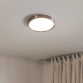 Eglo - LED griestu lampa, 14,2 W, 230 V, 2700/4000/6500 K, Ø 27,8 cm, matēts hroms