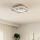 Eglo - LED Griestu lampa 1xLED/16,2W/230V + 1xLED/9,2W 38x38 cm balta