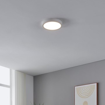 Eglo - LED Griestu lampa ar sensoru FUEVA LED/17W/230V 3000K ø  21cm