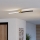 Eglo - LED Griestu lampa LED/12W/230V 4000K melna