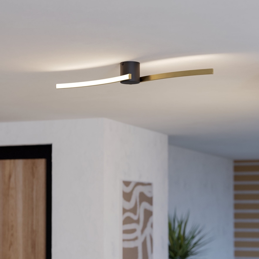 Eglo - LED Griestu lampa LED/12W/230V 4000K zelta