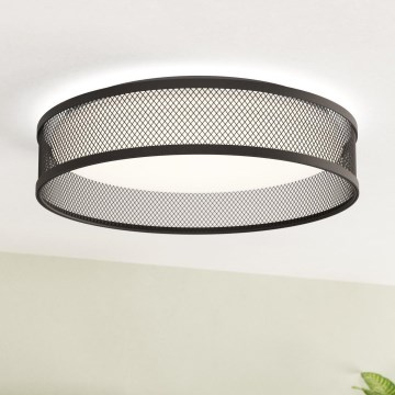 Eglo - LED Griestu lampa LED/20W/230V melna