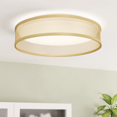 Eglo - LED Griestu lampa LED/20W/230V zelta