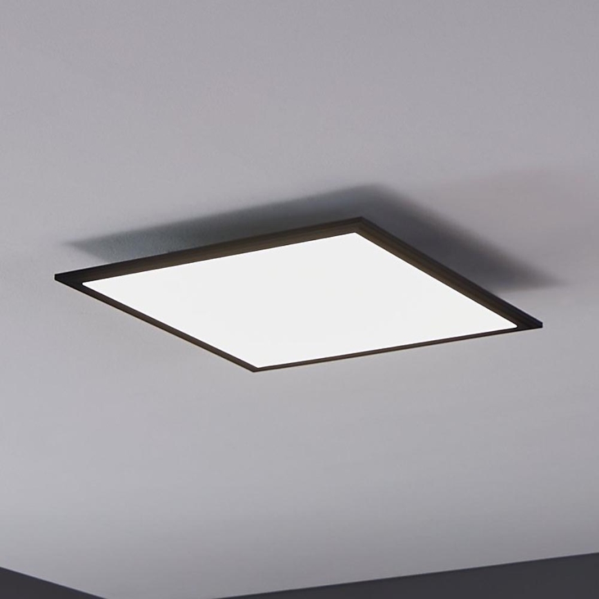 Eglo - LED Griestu lampa LED/21,5W/230V 45x45 cm melna
