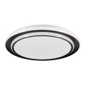 Eglo - LED griestu lampa LED/36W/230V 2700/4000/6500K Ø 49 cm melna