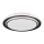 Eglo - LED griestu lampa LED/36W/230V 2700/4000/6500K Ø 49 cm melna
