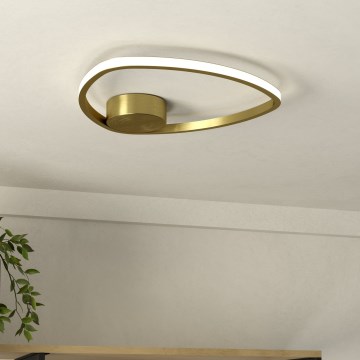 Eglo - LED griestu lampa LED/9,7W/230V 2700/4000/6500K Ø 37,5 cm zelta