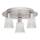 Eglo - LED Griestu lampa MY CHOICE 3xE14/4W/230V matēts hroms/krēmkrāsa