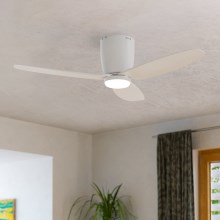 Eglo  - LED Griestu ventilators LED/15W/230V + TP