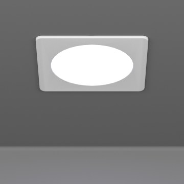 Eglo - LED iebūvējamais gaismeklis LED/6,3W/230V 2700/4000/6500K 11,9x11,9 cm balts