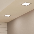 Eglo - LED iebūvējamais griestu gaismeklis LED/10,5W/230V 16,6x16,6 cm