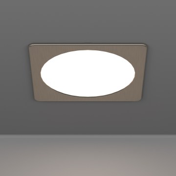 Eglo - LED iebūvējamais griestu gaismeklis LED/10,5W/230V 2700/4000/6500K 16,6x16,6 cm matēts hroms