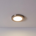Eglo - LED iebūvējamais griestu gaismeklis LED/5,5W/230V 4000K matēts hroms Ø 11,7 cm