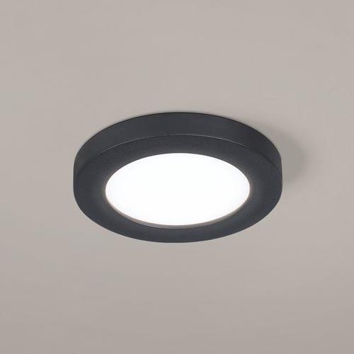 Eglo - LED iebūvējamais griestu gaismeklis LED/5,5W/230V 4000K melns Ø 11,7 cm