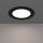 Eglo - LED iebūvējamais griestu gaismeklis LED/6,3W/230V 2700/4000/6500K Ø 11,9 cm melns