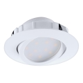 Eglo - LED iebūvējamais griestu gaismeklis LED/6W/230V
