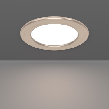 Eglo - LED iebūvējams griestu gaismeklis LED/6,3W/230V 2700/4000/6500K Ø 11,9 cm matēts hroms