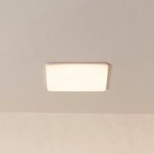 Eglo - LED Iegremdējama vannas istabas lampa LED/18W/230V 21,5x21,5 cm IP65