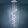 Eglo - LED Kristāla aptumšojamā lustra uz auklas 40xLED/1,8W/230V