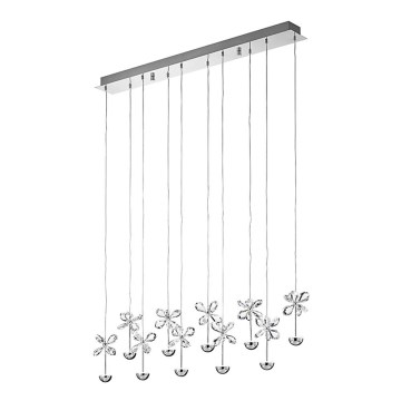 Eglo - LED Lustra ar auklu 10xLED/2,5W/230V