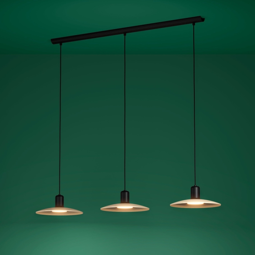 Eglo - LED Lustra ar auklu 3xGU10/4,6W/230V 3000K