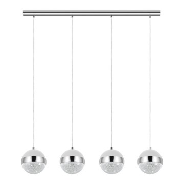Eglo - LED lustra ar auklu 4xG9/3W/230V