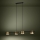 Eglo - LED Lustra ar auklu 4xGU10/4,6W/230V 3000K zelta