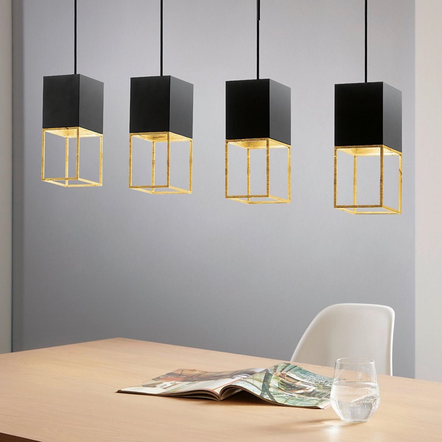 Eglo - LED lustra ar auklu 4xGU10/5W/230V