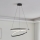Eglo - LED Lustra ar auklu LED/42W/230V 3000K melna