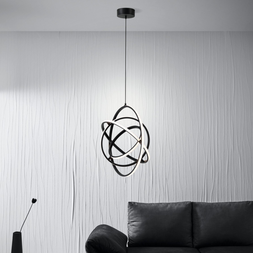 Eglo - LED Lustra ar auklu LED/44W/230V