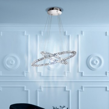Eglo - LED Lustra ar auklu LED/56,1W/230V