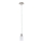 Eglo - LED Lustra ar auklu MY CHOICE 1xE14/4W/230V  matēts hroms/balta