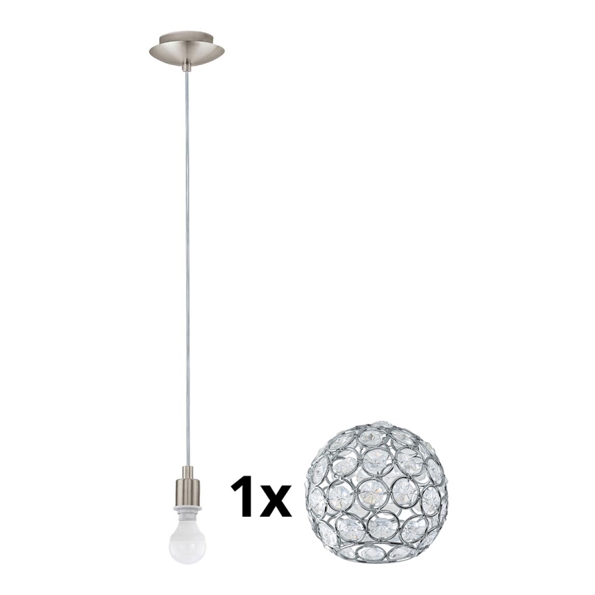 Eglo - LED Lustra ar auklu MY CHOICE 1xE14/4W/230V  matēts hroms