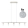 Eglo - LED Lustra ar auklu MY CHOICE 5xE14/4W/230V matēts hroms