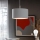 Eglo - LED Lustra ar auklu TUNJA 1xE27/60W/230V pelēka