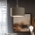 Eglo - LED Lustra ar auklu TUNJA 1xE27/60W/230V taupe