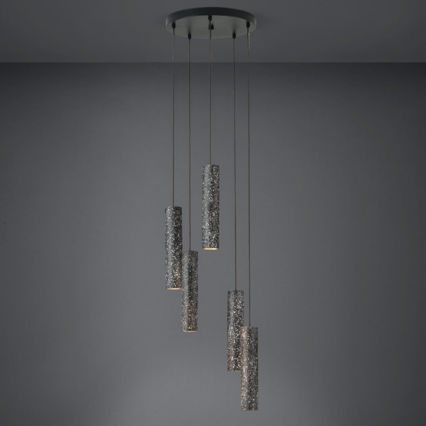 Eglo - LED Lustra uz auklas 5xGU10/4,5W/230V