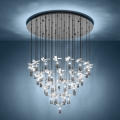 Eglo - LED lustra uz vada 43xLED/2,1W/230V 2200/3000/4000K spīdīgs hroms