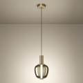 Eglo - LED pakaramā lampa uz kabeļa ar regulējamu spilgtumu LED/5,5W/230V + LED/1,6W 2200-6500K pr. 21 cm zelta