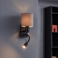 Eglo - LED Pielāgojama lampiņa 1xE27/40W/230V + LED/3,8W brūna