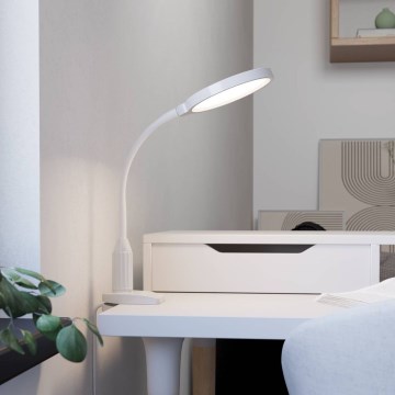Eglo - LED regulējama elastīga lampa ar skavu LED/5,5W/230V 2700/4000/6500K balta