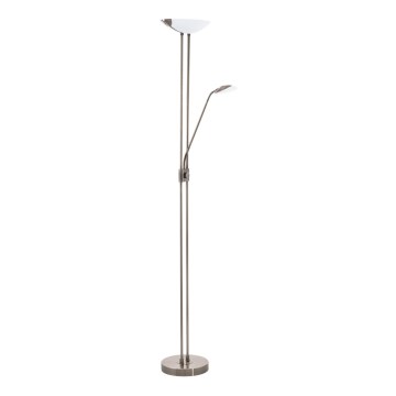 Eglo - LED Regulējama grīdas lampa LED/20W + LED/2,5W bronzas